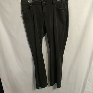 Black boot cut jean